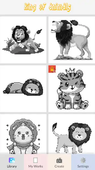 Play King of Animals Pixel as an online game King of Animals Pixel with UptoPlay