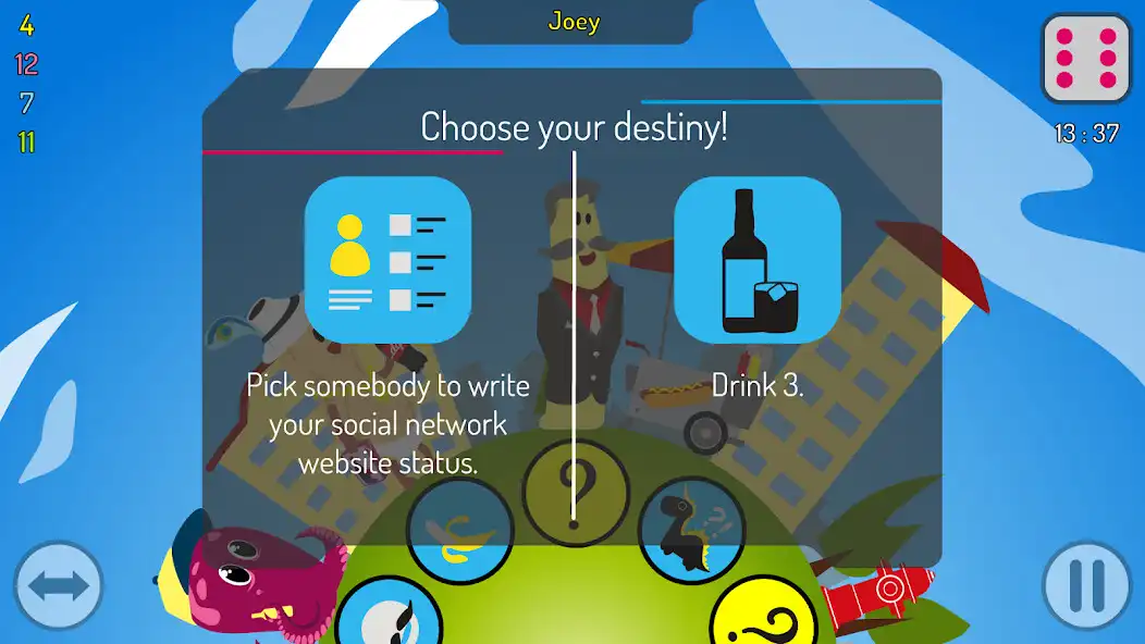 Play King of Booze - Drinking Game For Adults as an online game King of Booze - Drinking Game For Adults with UptoPlay
