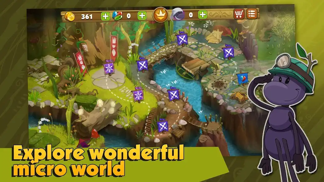 Play King Of Bugs as an online game King Of Bugs with UptoPlay