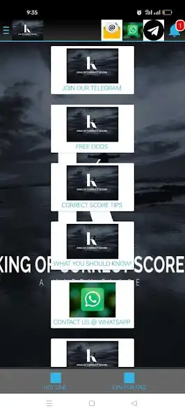 Play King of correct scores  and enjoy King of correct scores with UptoPlay