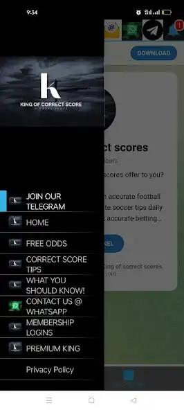 Play King of correct scores as an online game King of correct scores with UptoPlay