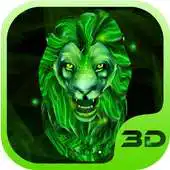 Free play online King of Green Lion 3D Theme APK
