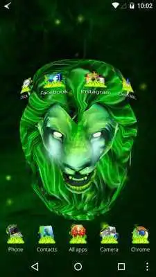 Play King of Green Lion 3D Theme Play King of Green Lion 3D Theme
