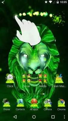 Play King of Green Lion 3D Theme Play King of Green Lion 3D Theme