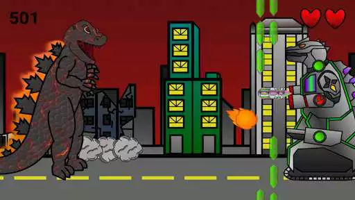 Play King of the Kaiju as an online game King of the Kaiju with UptoPlay