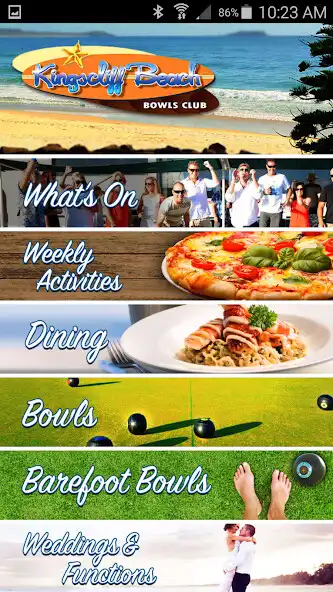 Play Kingscliff Beach Bowling Club as an online game Kingscliff Beach Bowling Club with UptoPlay