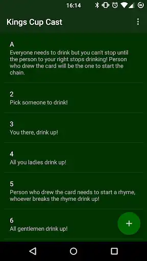 Play Kings Cup Cast as an online game Kings Cup Cast with UptoPlay