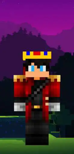 Play King Skin for Minecraft as an online game King Skin for Minecraft with UptoPlay