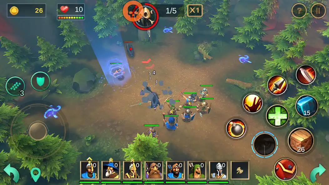 Play Kings Knights Rush as an online game Kings Knights Rush with UptoPlay