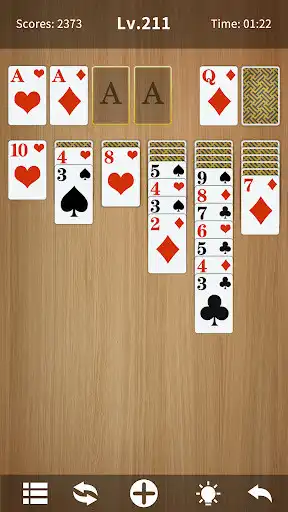 Play King Solitaire : Puzzle Card as an online game King Solitaire : Puzzle Card with UptoPlay