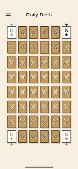 Play Kings Path Solitaire as an online game Kings Path Solitaire with UptoPlay