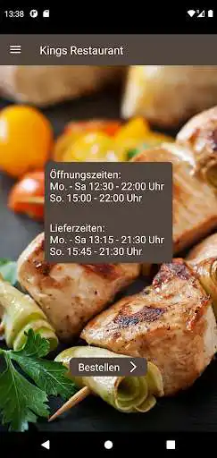 Play APK KINGS Restaurant  and enjoy KINGS Restaurant with UptoPlay com.streetbell.kings