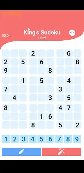 Play Kings Sudoku as an online game Kings Sudoku with UptoPlay