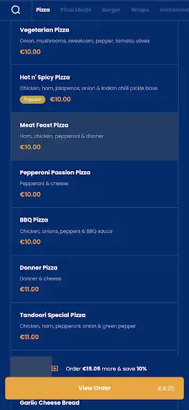 Play King Tandoori Monaghan as an online game King Tandoori Monaghan with UptoPlay