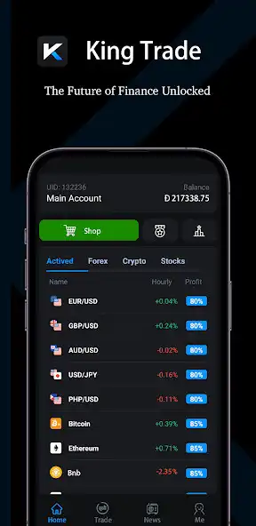 Play King Trade  and enjoy King Trade with UptoPlay