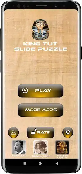 Play King Tut Slide Puzzle as an online game King Tut Slide Puzzle with UptoPlay