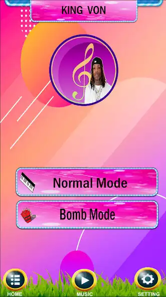 Play King Von Piano Song Tiles as an online game King Von Piano Song Tiles with UptoPlay