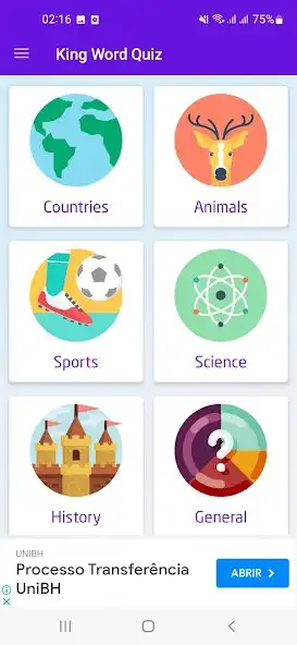 Play King Word Quiz - Guessing as an online game King Word Quiz - Guessing with UptoPlay