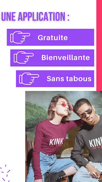 Play KINK. Rencontre par affinités as an online game KINK. Rencontre par affinités with UptoPlay