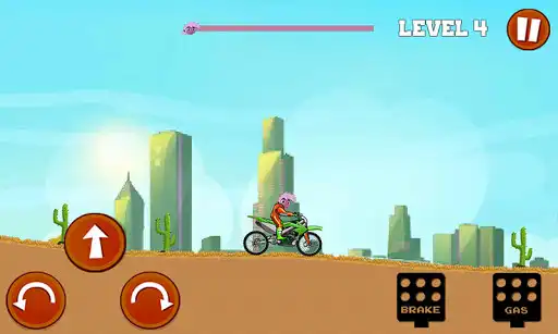 Play Kipo Motorcycle Hill Bike Racing as an online game Kipo Motorcycle Hill Bike Racing with UptoPlay