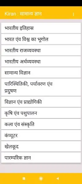 Play Kiran samanya Gyan offline  and enjoy Kiran samanya Gyan offline with UptoPlay