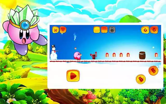 Play Kirby Adventure Go Game