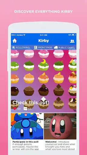 Play APK Kirby Amino  and enjoy Kirby Amino with UptoPlay com.narvii.amino.x242762048