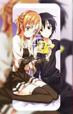 Play Kirito and Asuna HD Wallpaper