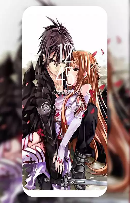 Play Kirito and Asuna HD Wallpaper