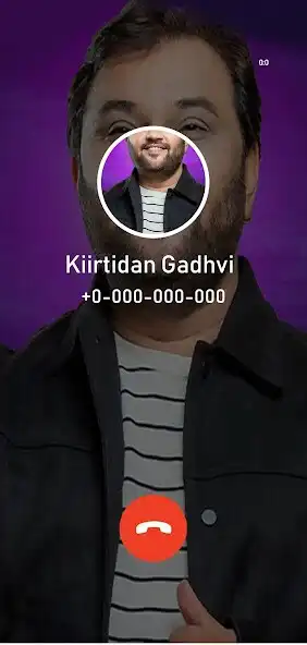 Play Kirtidan Gadhvi Fake Call as an online game Kirtidan Gadhvi Fake Call with UptoPlay