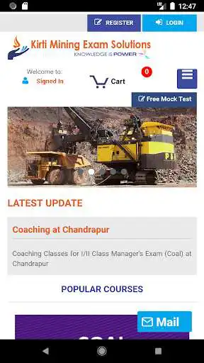 Play Kirti Mining Exam Solution  and enjoy Kirti Mining Exam Solution with UptoPlay