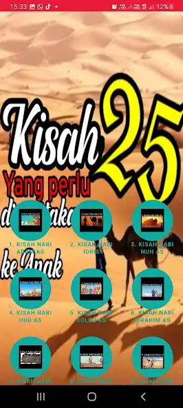 Play Kisah 25 Nabi dan Rasul Allah as an online game Kisah 25 Nabi dan Rasul Allah with UptoPlay
