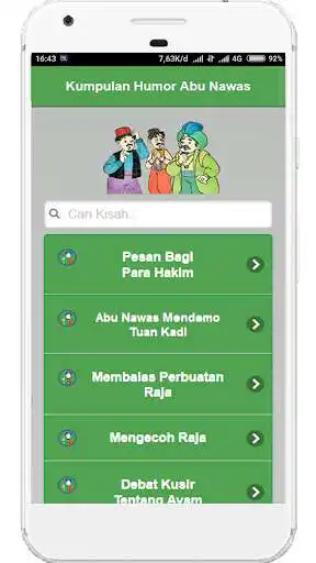 Play Kisah Abu Nawas Penggelitik Hati  and enjoy Kisah Abu Nawas Penggelitik Hati with UptoPlay