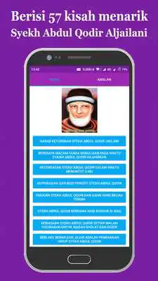 Play Kisah dan Amalan Syekh Abdul Qodir