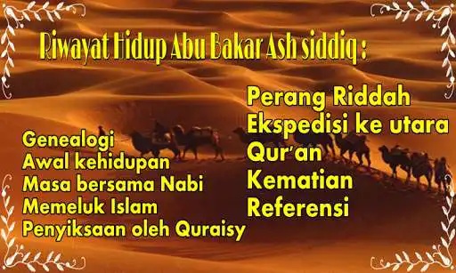 Play Kisah Khalifah Abu Bakar Ash-Shiddiq  and enjoy Kisah Khalifah Abu Bakar Ash-Shiddiq with UptoPlay