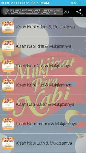 Play Kisah Mukjizat 25 Para RASUL  and enjoy Kisah Mukjizat 25 Para RASUL with UptoPlay