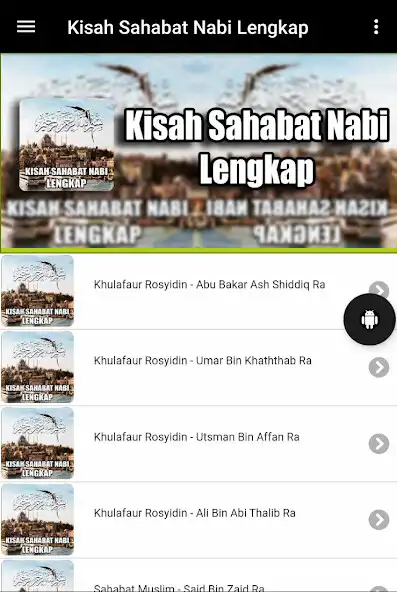 Play Kisah Sahabat Nabi Lengkap  and enjoy Kisah Sahabat Nabi Lengkap with UptoPlay