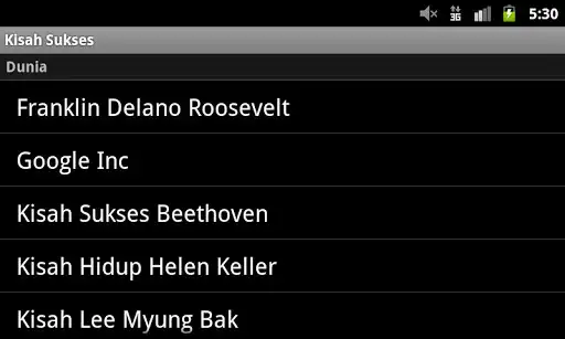 Play APK Kisah Sukses  and enjoy Kisah Sukses with UptoPlay com.MakrifFaturohman.KisahSukses