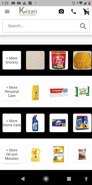 Play Kisan Super Market - Online Gr as an online game Kisan Super Market - Online Gr with UptoPlay