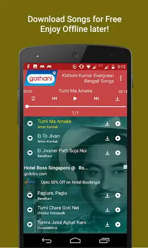 Play Kishore Kumar Evergreen Bengali Songs as an online game Kishore Kumar Evergreen Bengali Songs with UptoPlay