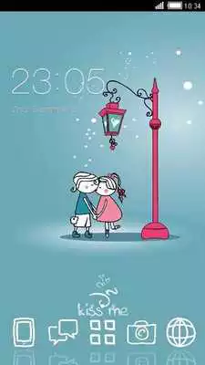 Play Kiss Couple Cartoon Theme HD