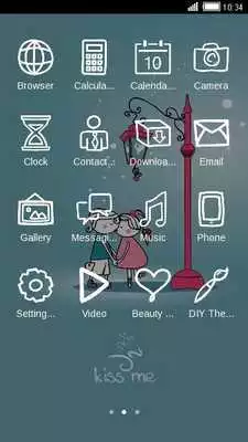 Play Kiss Couple Cartoon Theme HD