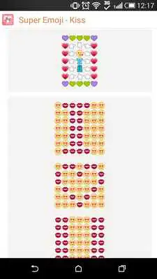 Play Kiss Emoji and Emoticons