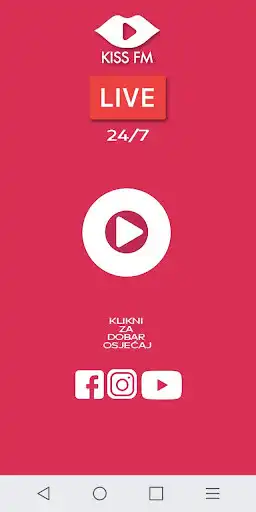 Play Kiss FM BiH as an online game Kiss FM BiH with UptoPlay