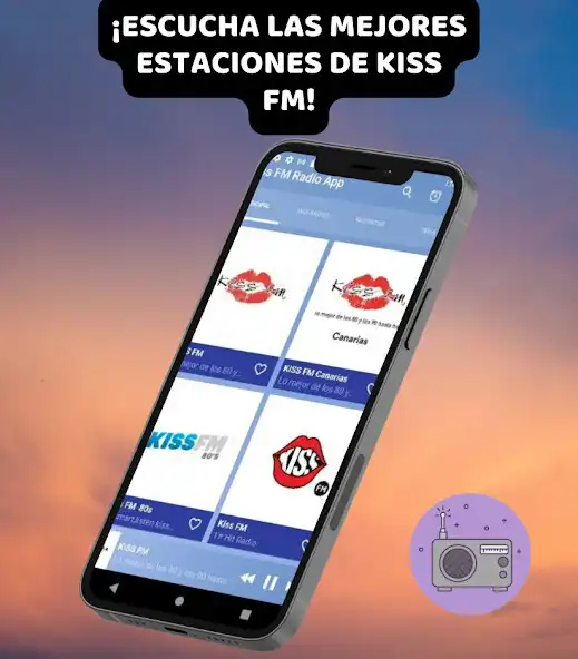 Play Kiss FM Radio App as an online game Kiss FM Radio App with UptoPlay