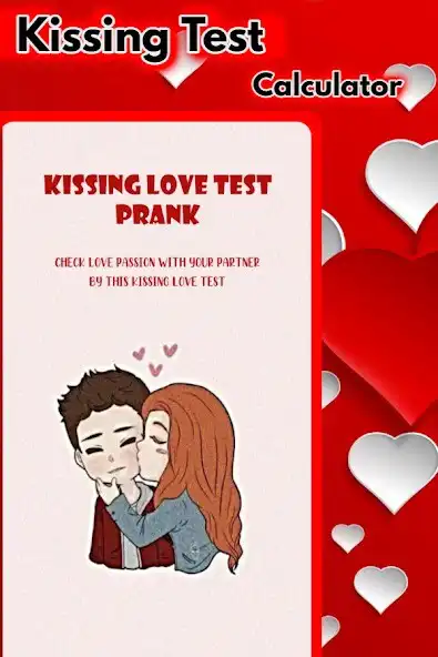 Play Kissing Test Calculator Prank  and enjoy Kissing Test Calculator Prank with UptoPlay