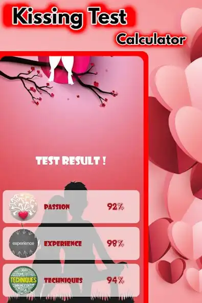 Play Kissing Test Calculator Prank as an online game Kissing Test Calculator Prank with UptoPlay