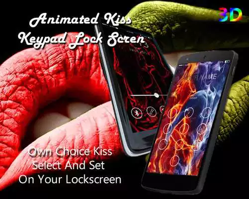 Play Kiss Keypad Lock Screen