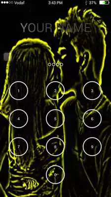 Play Kiss Keypad Lock Screen