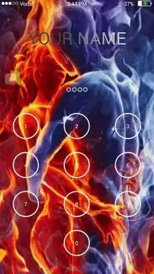 Play Kiss Keypad Lock Screen